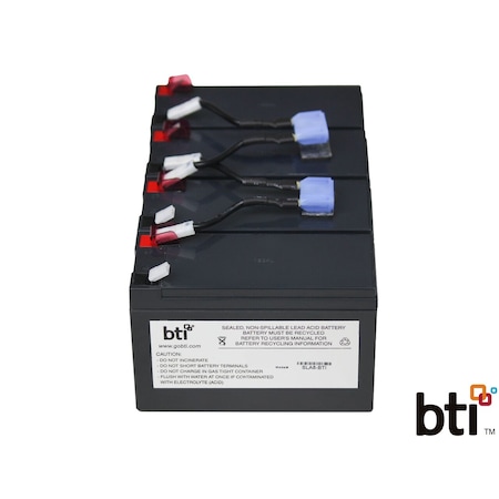 Battery Technology BTI Replacement Battery RBC8 for APC - UPS Battery - Lead Acid - 12 V DC - Lead Acid RBC8-SLA8-BTI